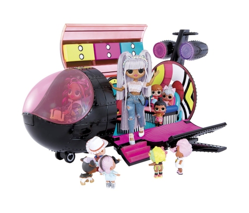 MGA LOL SURPRISE O.M.G. REMIX Plane Playset 4 in 1 Самолёт