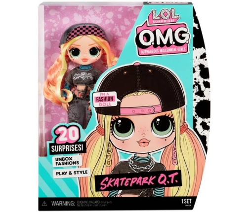 MGA LOL Surprise O.M.G. Series 5 Core Doll Skatepark Q.T.