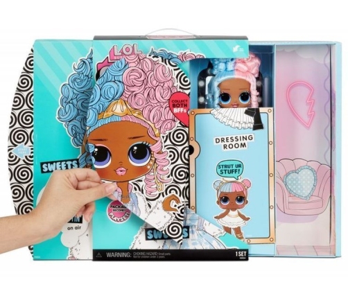 MGA LOL SURPRISE O.M.G. Sweets Fashion Doll + 20 Surprises