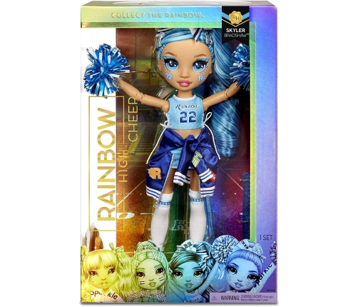 MGA Rainbow Cheer Skyler Bradshaw – Blue Cheerleader lelle