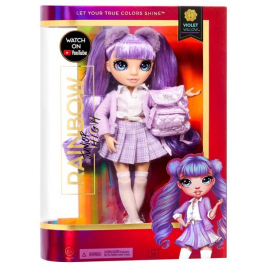 MGA Rainbow high fashion doll Violet Willow lelle