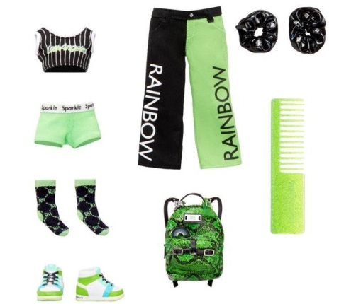 MGA Rainbow high Junior Jade Hunter кукла