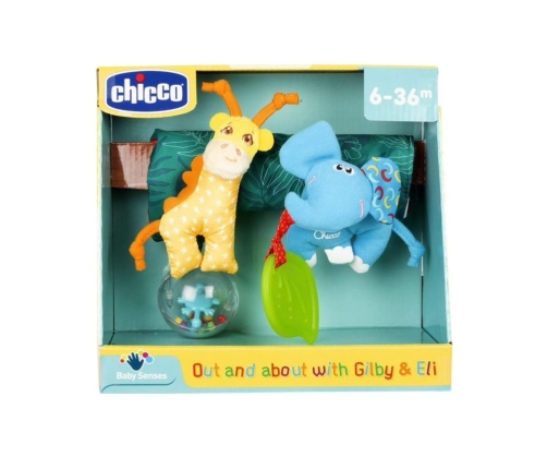 Мягкая игрушка для коляски CHICCO Gilby & Eli