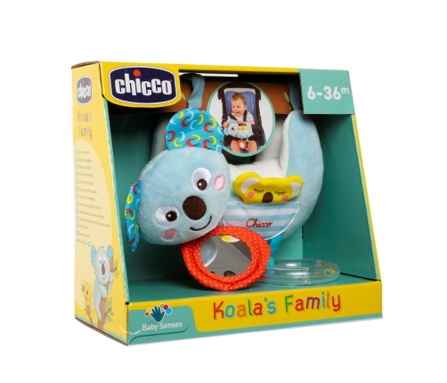 Mīkstā rotaļļieta bērnu ratiņiem CHICCO KOALAS FAMILY