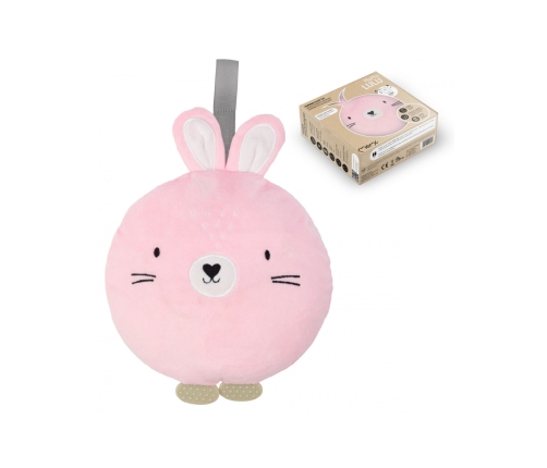 MoMi Lulu Pink Игрушка для сна с розовым шумом Ночник