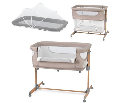 MoMi Smart Bed 4in1 Grey Манеж-Кровать