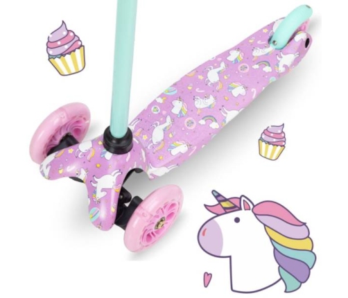 Momi Weendy Unicorn LED Skrejritenis