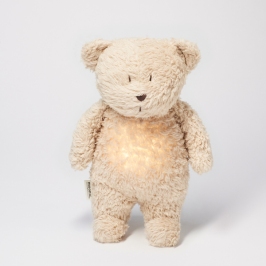 Moonie Organic HUMMING BEAR Sand 2in1 Nakts lampa Miega lācītis