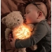 Moonie Organic HUMMING BEAR Sand 2in1 Nakts lampa Miega lācītis