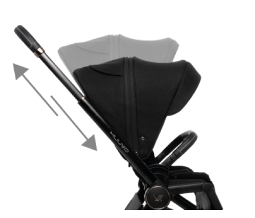 Muuvo Quick SE 2 Diamond Graphite Pastaigu Ratiņi