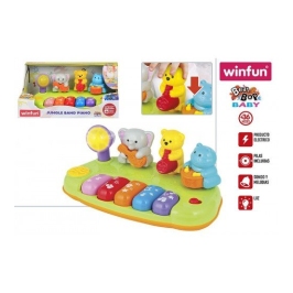Muzikāla rotaļlieta Jungle Band piano WinFun CB44745