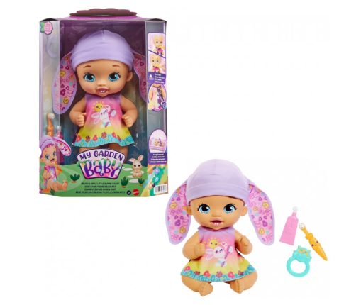 My Garden Baby  Baby Brush & Smile Bunny Baby Purple Lelle HGC12