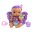 My Garden Baby Drink & Wet Butterfly Baby Purple Lelle GYP11