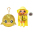 Na! Na! Na! Surprise 2-in-1 Fashion Doll Daria Duckie & Plush Pom with Confetti Duck