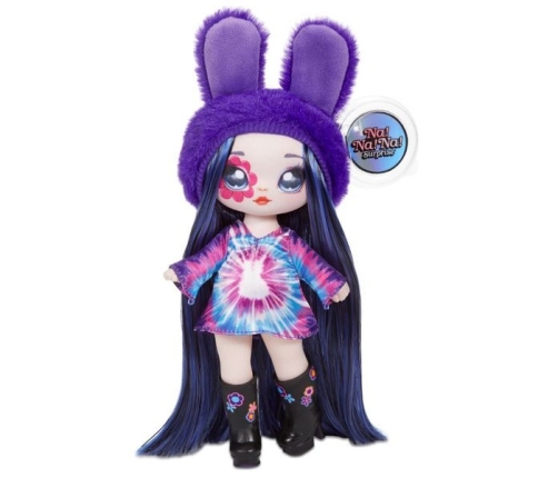 Na! Na! Na! Surprise 2-in-1 Fashion Doll & Plush Pom with Confetti Balloon Melanie Mod