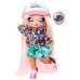 Na! Na! Na! Surprise 2-in-1 Fashion Doll Surfer Krysta Splash & Plush Pom with Confetti Dolphin