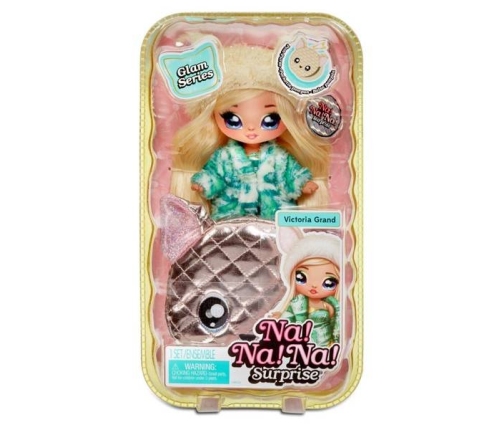 Na! Na! Na! Surprise 2-in-1 Glam Series Victoria Grand Fashion Doll & Plush Pom