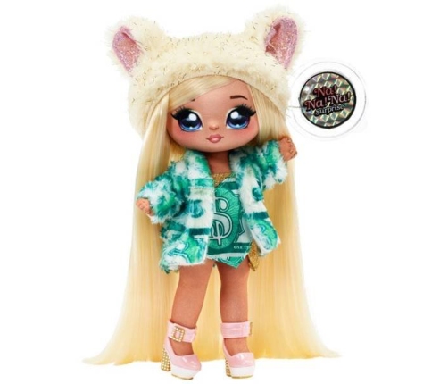 Na! Na! Na! Surprise 2-in-1 Glam Series Victoria Grand Fashion Doll & Plush Pom