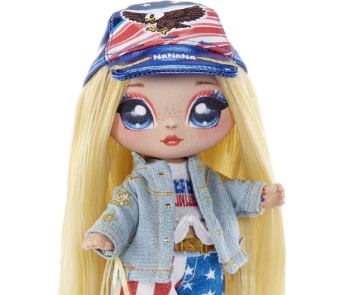 Na! Na! Na! Surprise 2in1 Glam Series 2 Erika Featherton Eagle Fashion Doll & Pom