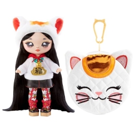 Na! Na! Na! Surprise 2in1 Glam Series 2 Glam Series 2 Liling Luck - Lucky Cat Fashion Doll & Pom Na! Na! Na! Surprise 2in1 Glam Series 2 Glam Series 2 Liling Luck - Lucky Cat Fashion Doll & Pom