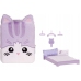 Na! Na! Na! Surprise 3-in-1 Fashion Doll + backpack Lavender Kitty