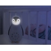 Nakts lampa ar baltu troksni Bezvadu Bluetooth skaļrunis 3in1 Zazu Penguin Zoe Pink