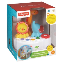 Ночник Успокаивающий со светом и звуками Fisher Price Bedtime 4 in 1 Buddy Proj Soothr Y6585