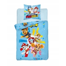 Nickelodeon Paw Patrol Bērnu gultas veļa komplekts no 2 daļām 140x200