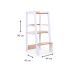 Pakāpiens - paliktnis Childhome Learning Tower White Natural