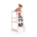 Pakāpiens - paliktnis Childhome Learning Tower White Natural