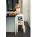 Подставка - Ступенька Childhome Learning Tower White Natural