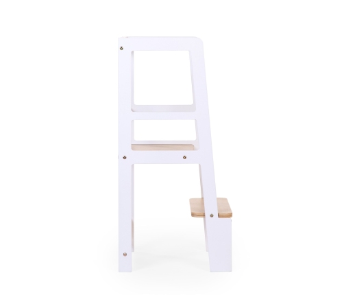 Подставка - Ступенька Childhome Learning Tower White Natural