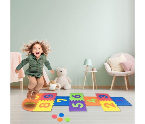 Paklājiņš-puzle KLASĪTES SPĒLE KX4507