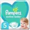 Pampers Active Baby подгузники 5 размер 42 шт.