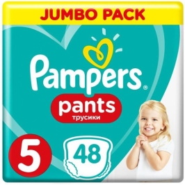 Pampers Pants autiņbiksītes 5. izmērs 48 gab.