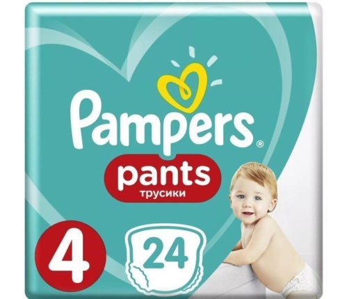 Pampers Pants autiņbiksītes 4. izmērs 24 gab.