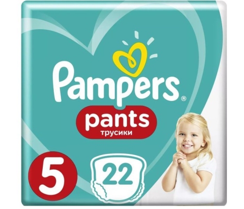 Pampers Pants autiņbiksītes 5. izmērs 22 gab.