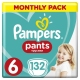 Pampers Pants подгузники 6 размер 132 шт.