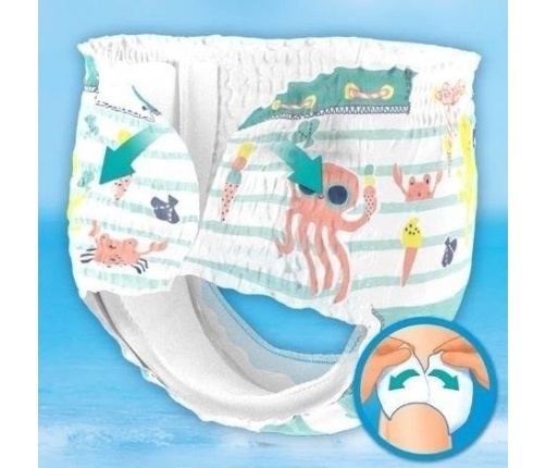 Pampers Pants Splashers autiņbiksītes peldēšanai 3-4. izmērs 12 gab.