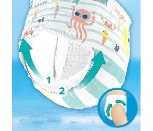 Pampers Pants Splashers autiņbiksītes peldēšanai 4-5. izmērs 11 gab.