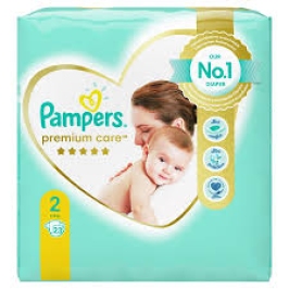 Pampers Premium Care Подгузники S2 размер 4-8 кг 23 шт.