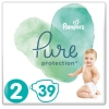 Pampers Pure Protection autiņbiksītes 2. izmērs 39 gab.