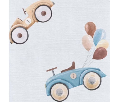 Pārtinamā virsma Saliekama 60x40 cm Ceba Baby Retro cars