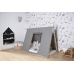 Накидка на кроватку 70x140 Childhome TIPI COT Grey