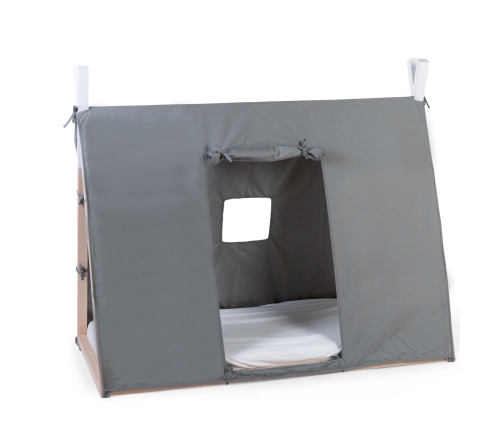 Накидка на кроватку 70x140 Childhome TIPI COT Grey