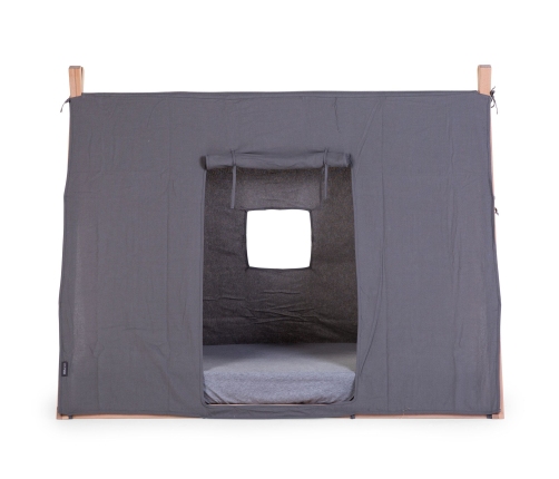 Накидка на кроватку 70x140 Childhome TIPI COT Grey