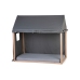 Накидка на кроватку 70x140 WOOD HOUSE Childhome Anthracite