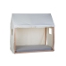 Накидка на кроватку 70x140 WOOD HOUSE Childhome White