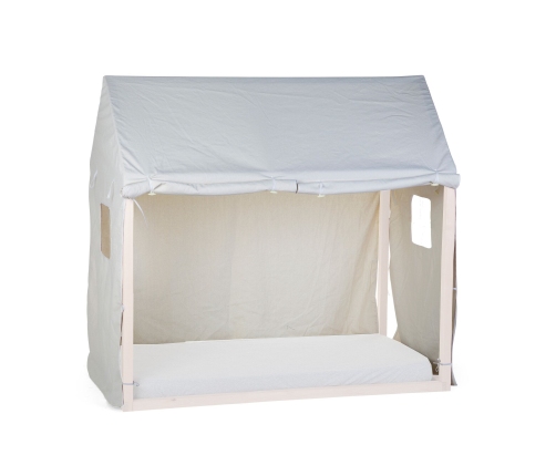 Pārvalks Telts gultai 70x140 WOOD HOUSE Childhome White