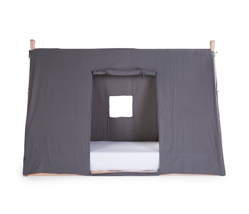 Накидка на кроватку 90x200 Childhome TIPI COT Grey